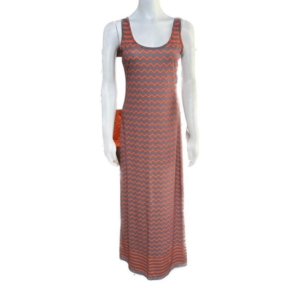 BAR III Maxi ChevronDress XS